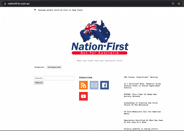 George Christensen launches website