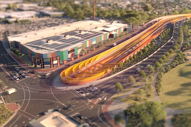 Concept design shows tunnel near Brickworks