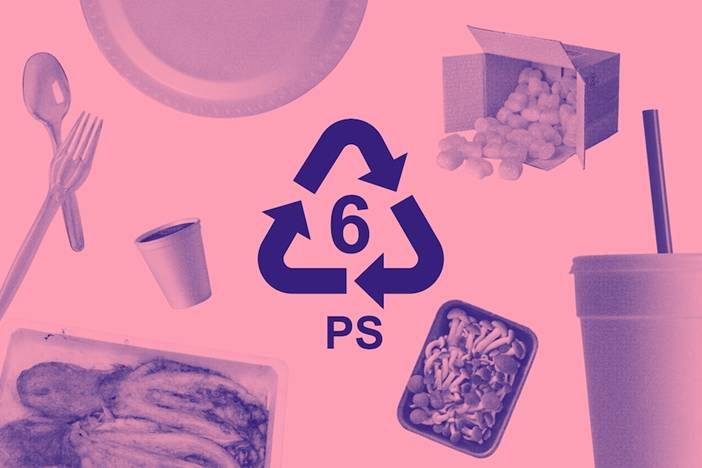 A graphic showing polypropylene products.